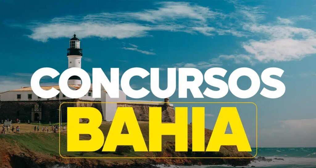 Concursos na Bahia oferecem vagas para nível médio e superior com salários de até R$ 3,5 mil