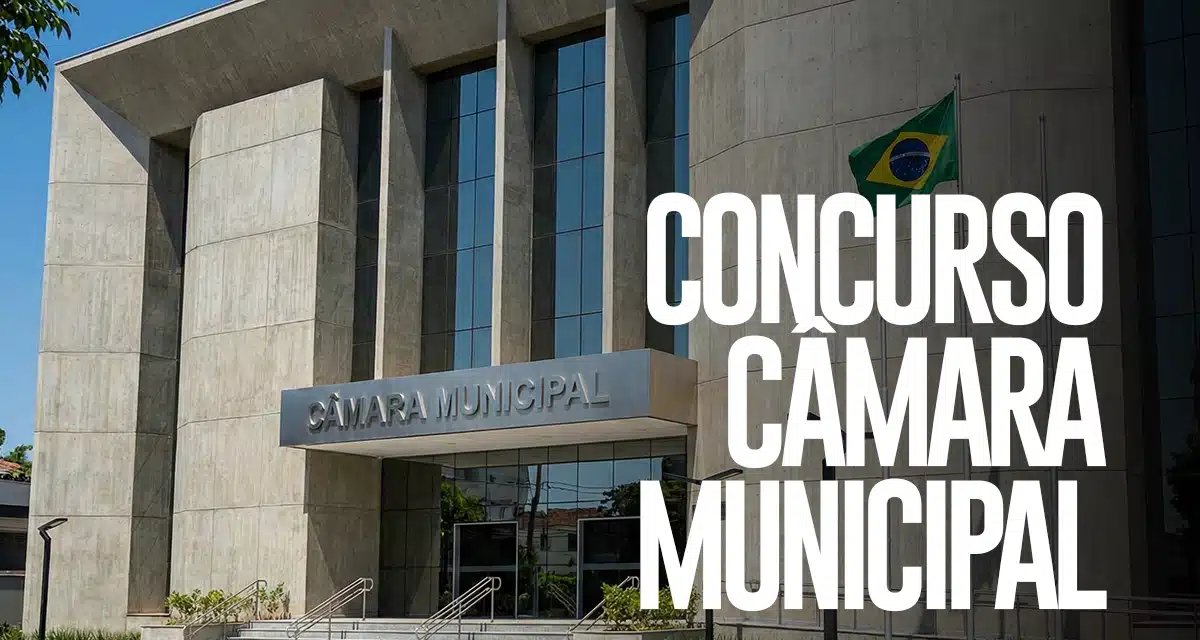 Câmara de Capelinha (MG) anuncia concurso público com salários de até R$ 4.527,60
